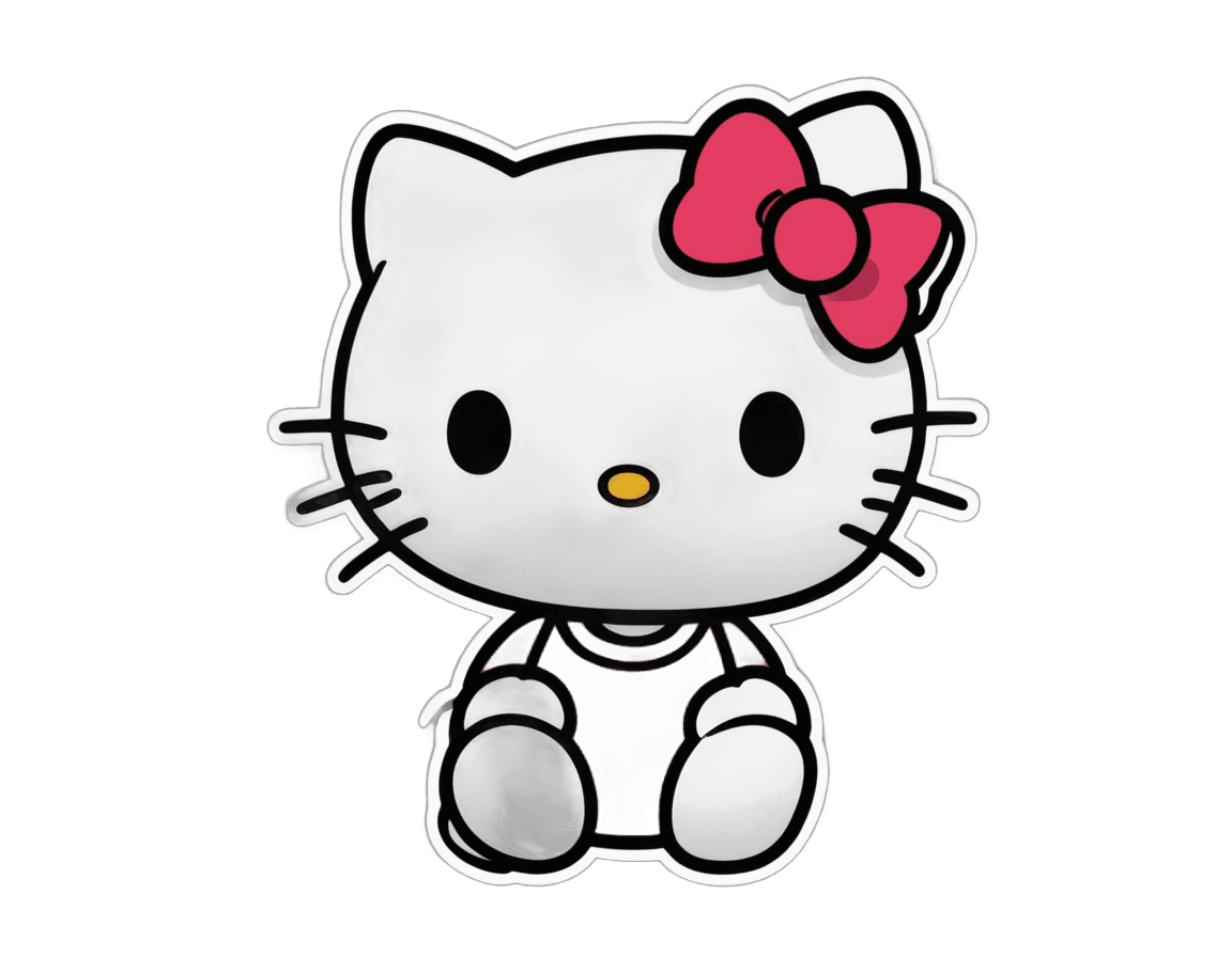 ¡Hola gatito,Hola gatito pegatina png,lindo!! Chibi!! catgirl, gato hembra antropomórfico, gato kawaii, lindo personaje de dibujos animados