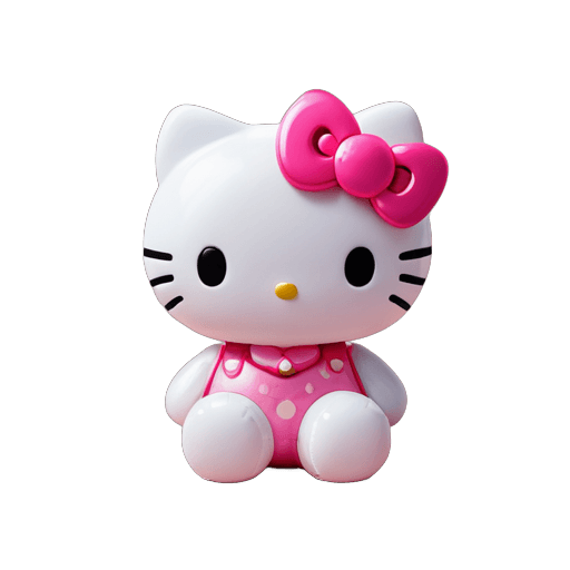 ¡Hola gatito, figura de juguete de vinilo, lindo! C4D, Personaje icónico rosa, Sanrio, Funko Pop"