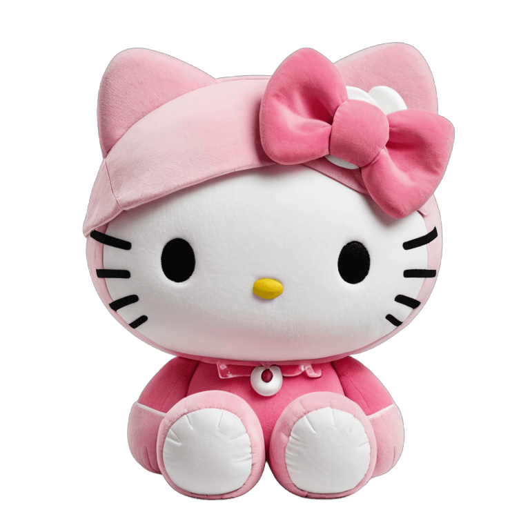 Hello Kitty，Hello Kitty 毛绒玩具 png，kitty，毛绒玩具，毛绒玩具