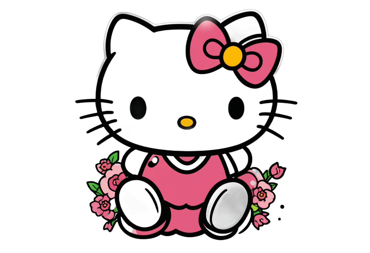 Hello Kitty，Hello Kitty 纹身 PNG，完全机器人！！猫女，机器猫，猫主题标志，杀手女王