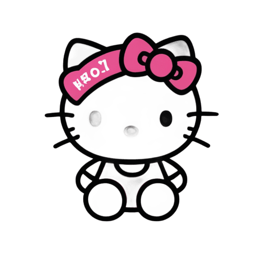 hello kitty,hello kitty transparent background png,dark background”,clipart icon,black background),elokitty