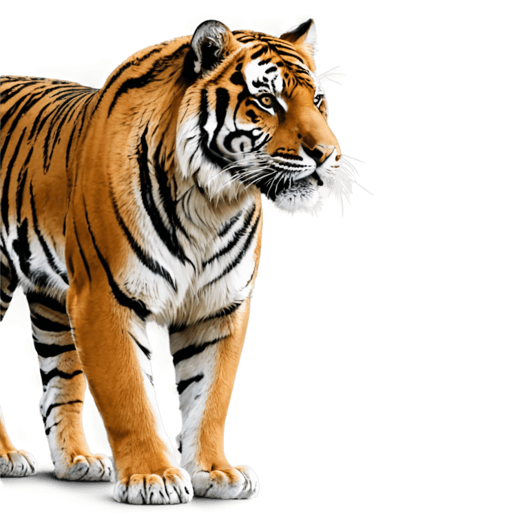 tigre, http www.clipartpal.com, un tigre, tiger_beast, animal muy detallado, piel de tigre