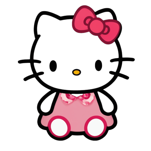 Hello Kitty,Icono Hello Kitty PNG,Gatito,Sanrio,Gato Antropomórfico,Lindo personaje de dibujos animados