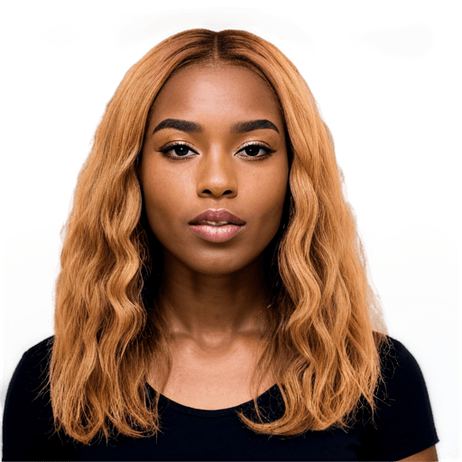 images for hair texture icons png African American woman with long hair