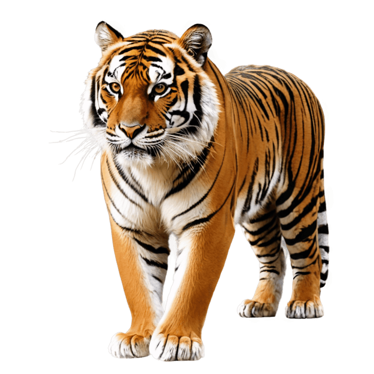 tiger,japanese tiger png,((tiger)),soft image shading,a tiger,tiger_beast