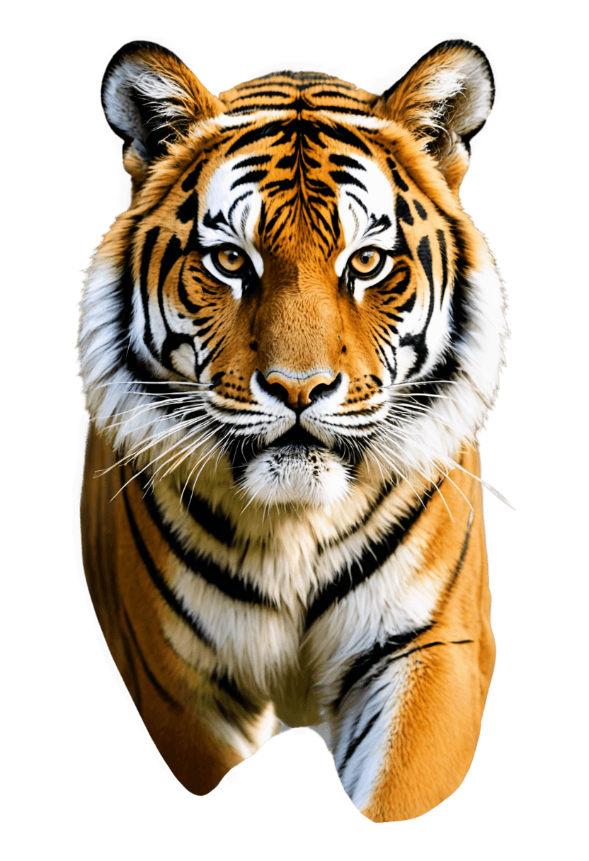 tigre, logotipo tigre png, ((tigre)), behance. pulido, dibujo digital realista, pintura digital con aerógrafo