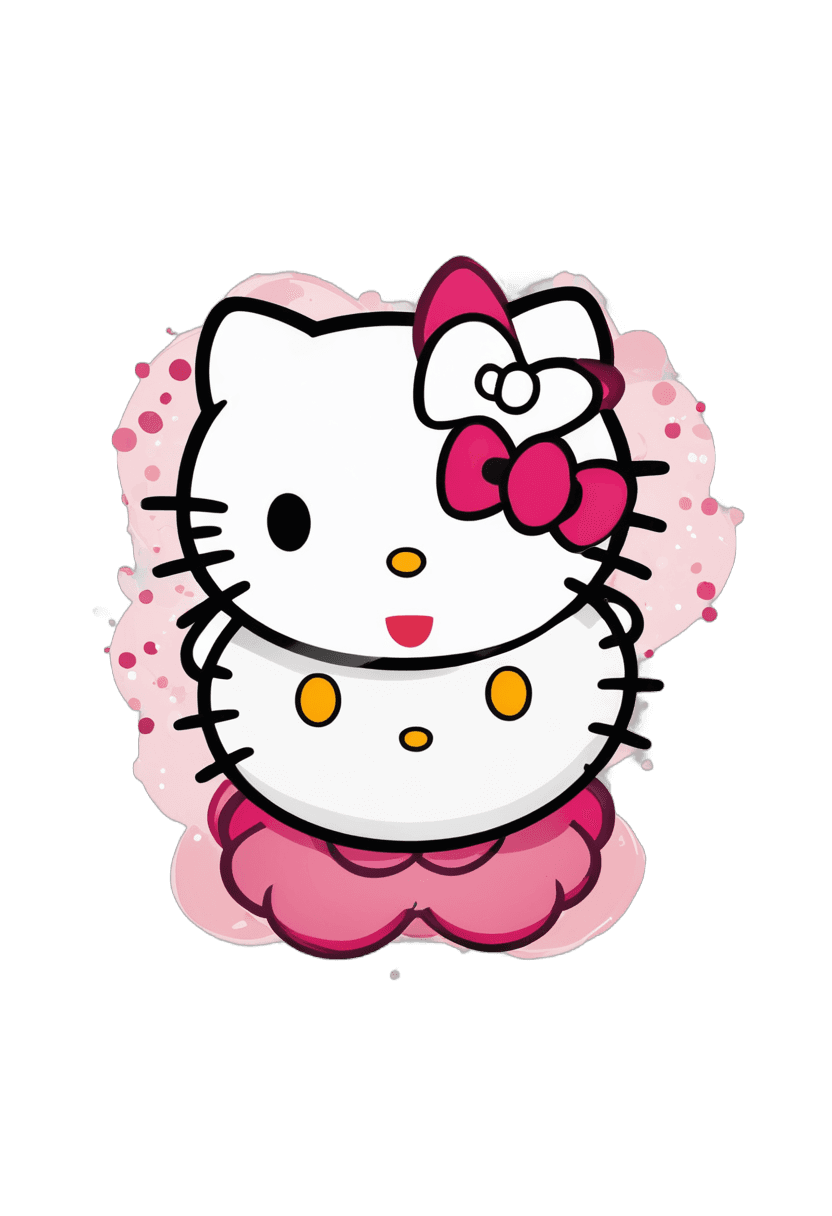 Hello Kitty,Lovey Hello Kitty PNG,Gatito,Lindo personaje de dibujos animados,Elokitty,Logo de tema de gato