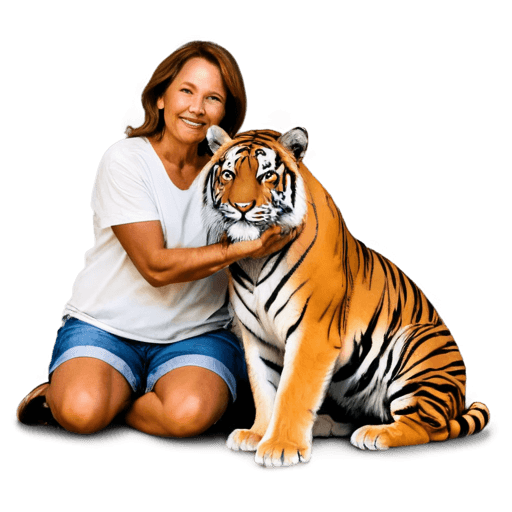 tiger,digital airbrush painting,photorealistic special effects,airbrush painting,animal painting