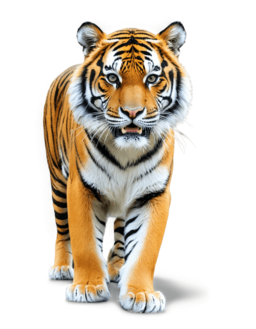 tiger,neon tiger png,((tiger)),sacred tiger,animal painting,squirrel/tiger