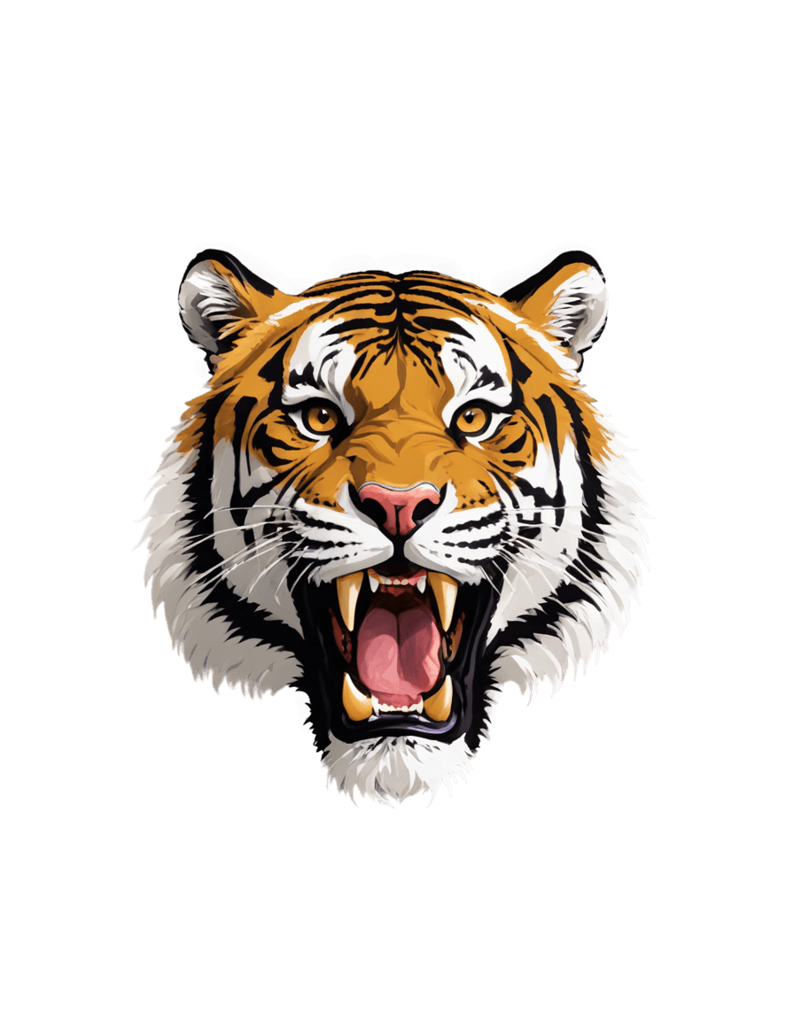 tigre, cabeza de tigre, ((tigre)), tigres, fondo transparente, tiger_beast