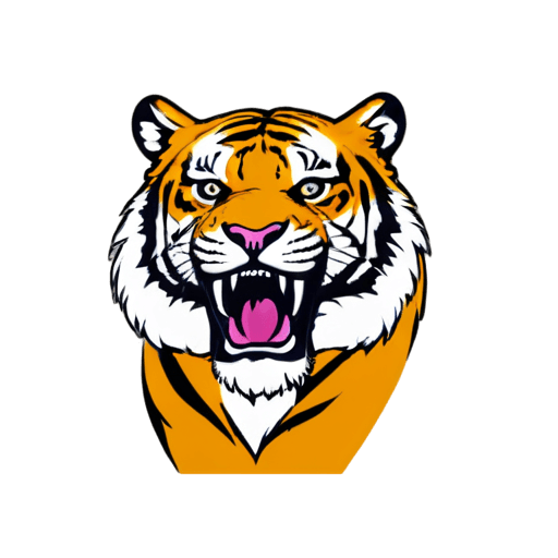 tigre, ((tigre)), tigres, icono del juego, piel de tigre, cabeza de tigre