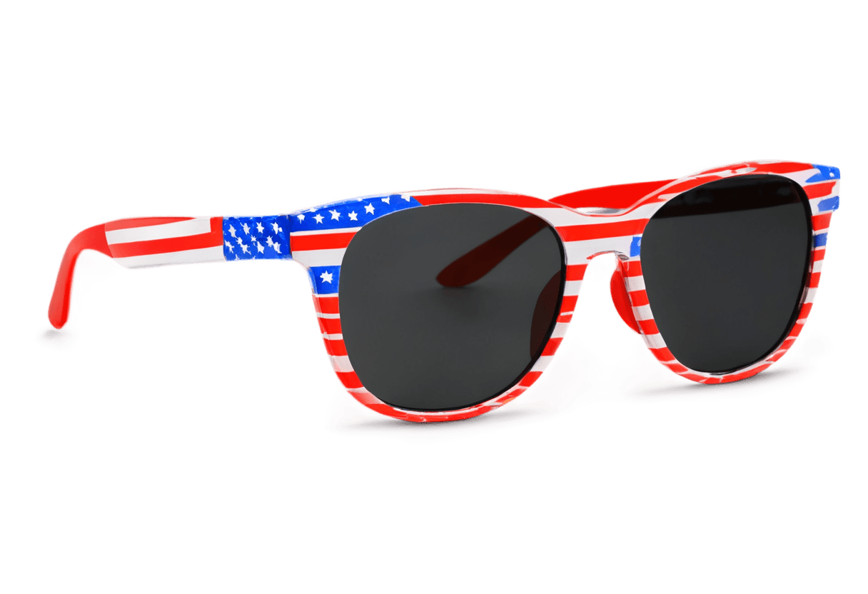 sunglasses,shield sunglasses,cool sunglasses,funny sunglasses,anaglyph effect,americana vibrant colors