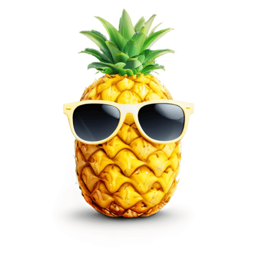 sunglasses,pineapple sunglasses png,dating app icon,game icon asset,lemon wearing sunglasses,ios app icon