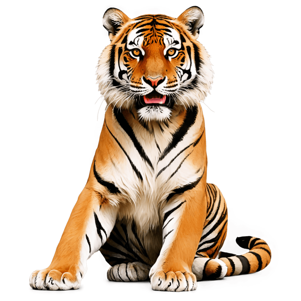 tiger,plus png tiger,sacred tiger,soft image shading,photo 3 d,half tiger