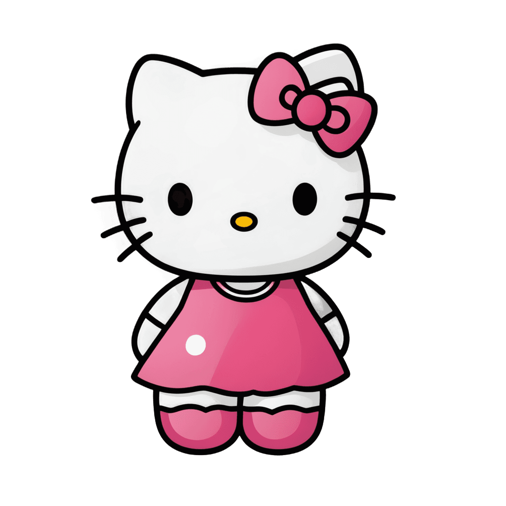 Hello Kitty,Archivo PNG Hello Kitty,Gato hembra antropomórfico,Gatito,Lindo robot humanoide,Mascota