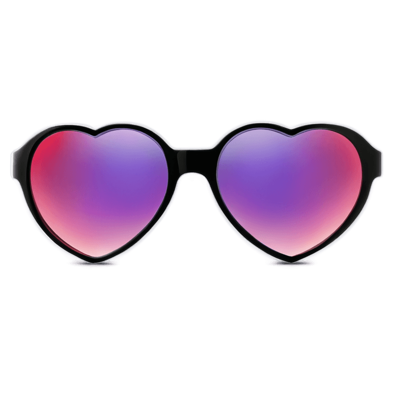 gafas de sol, gafas de sol de corazón png, icono de imágenes prediseñadas, gafas de sol de neón, icono de aplicación