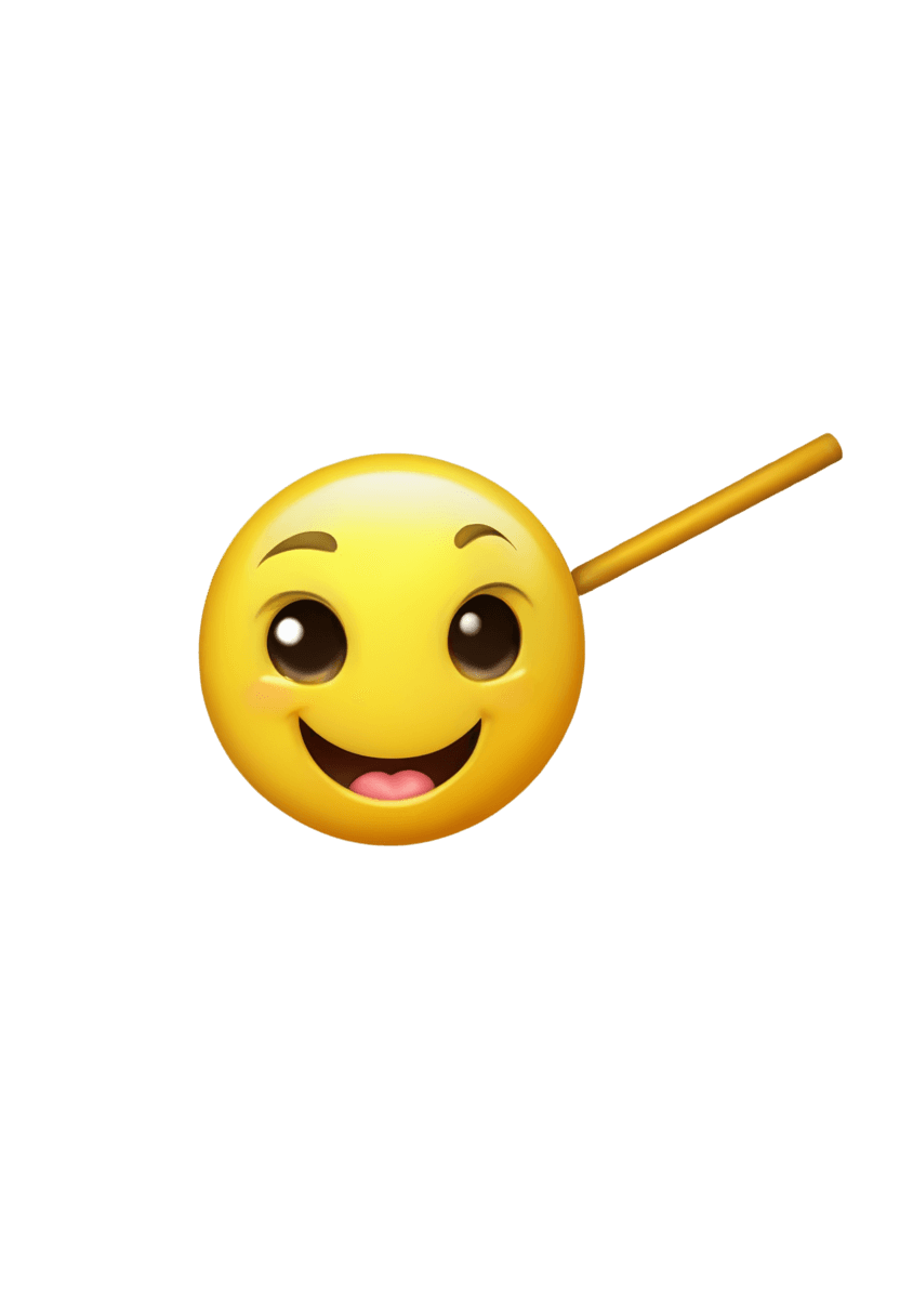 png emoji lol A yellow smiley face with a pink nose and mouth