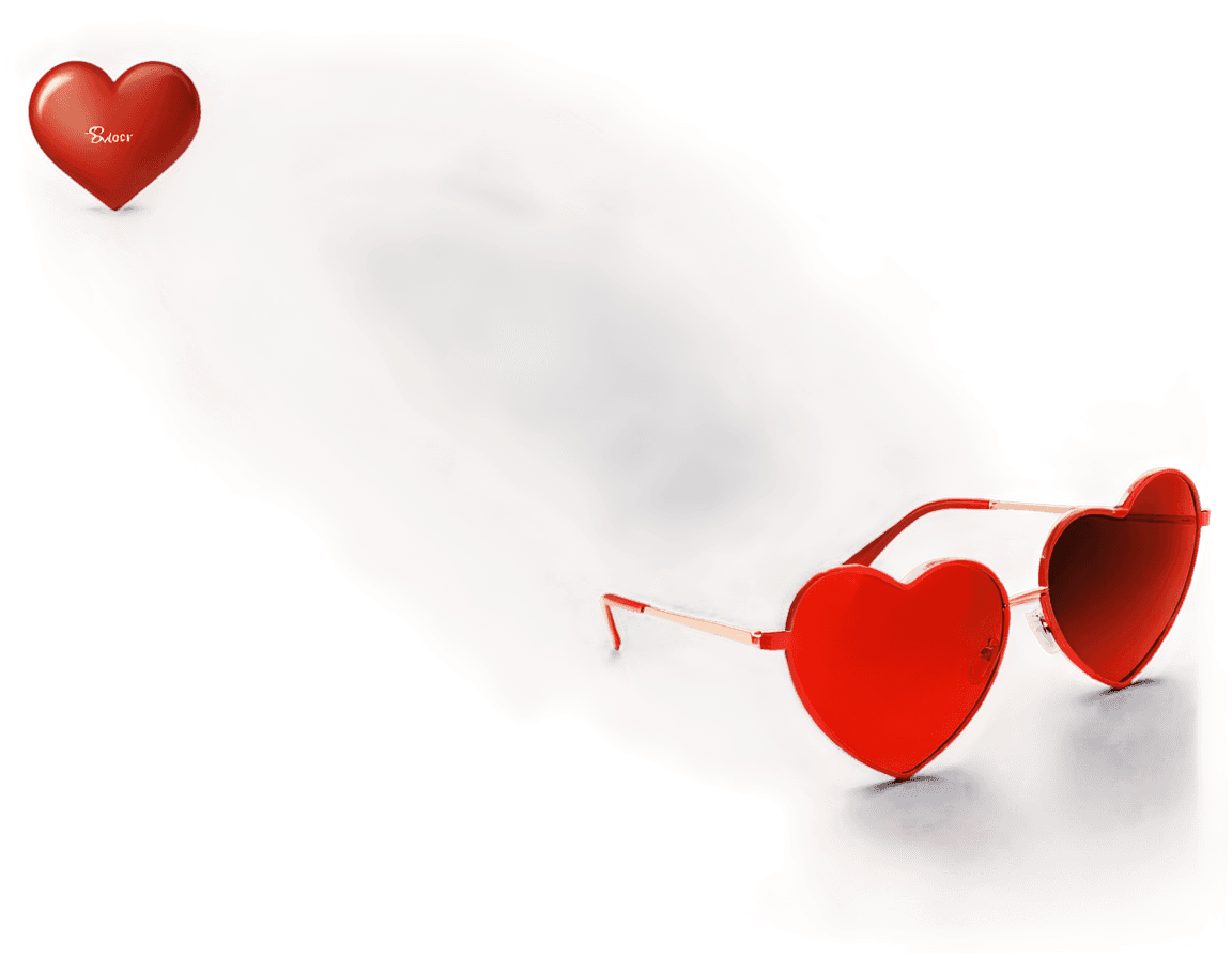 sunglasses,red heart sunglasses png,red hearts,smoke background,heart,digital airbrush painting