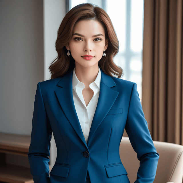 high-class suit woman 2