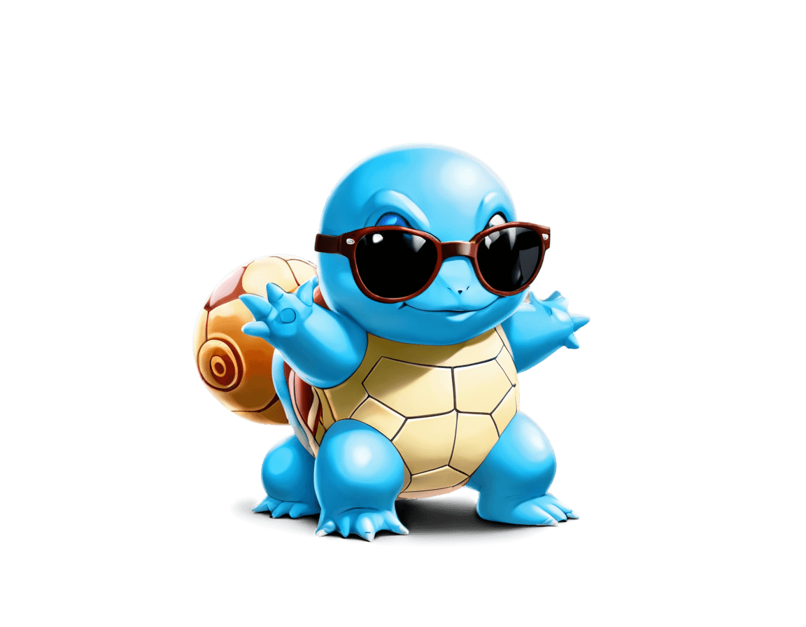 sunglasses,squirtle png sunglasses,pokemon style,illustration pokemon,the mock turtle,detective pikachu