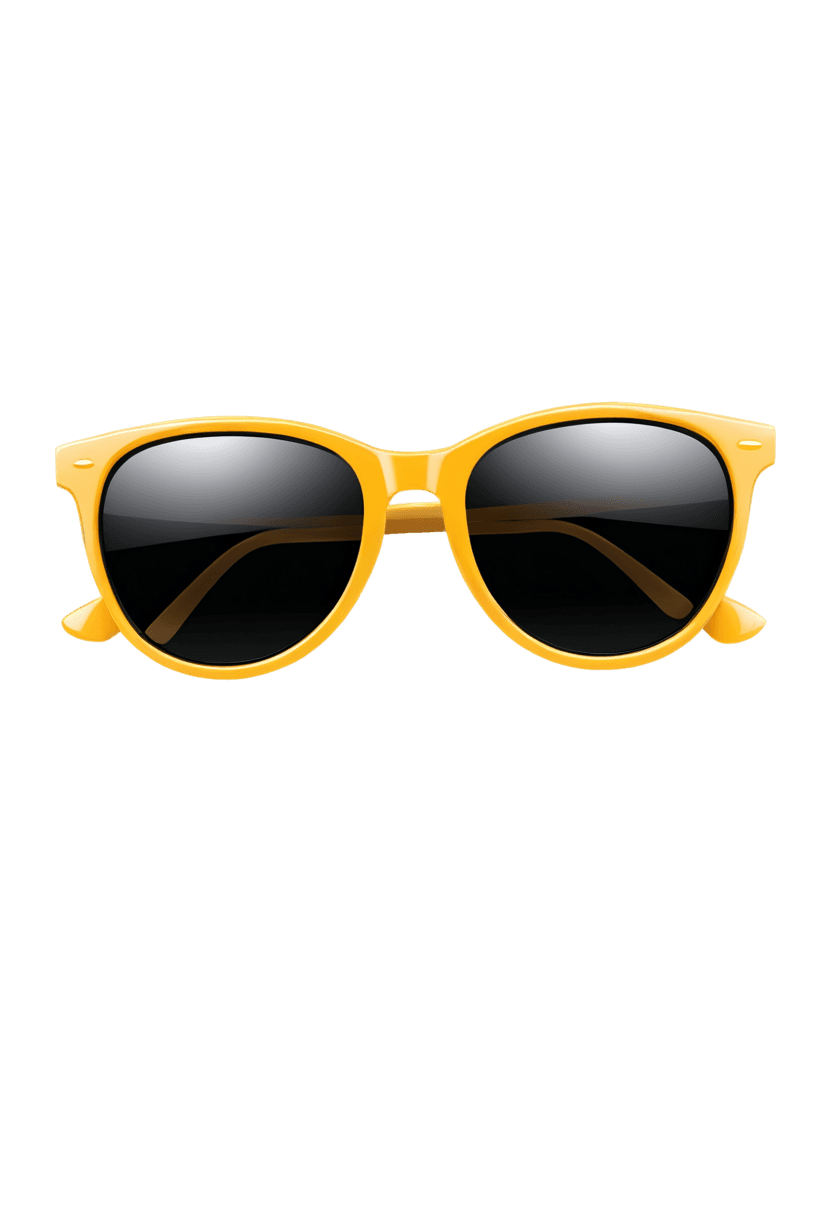 gafas de sol, fondo amarillo brillante, gafas de sol de aviador reflectantes, gafas de sol de diseñador, gafas de sol frescas, gafas de sol deportivas polarizadas