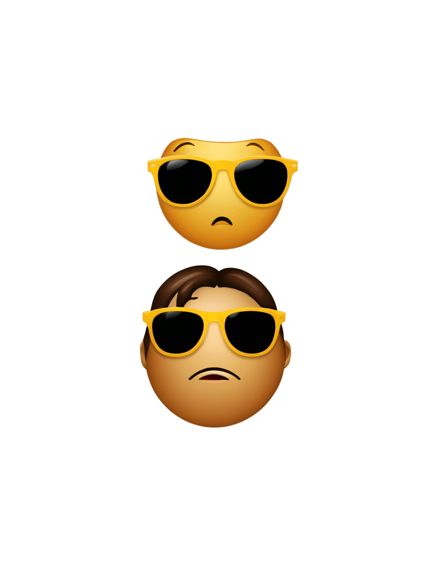 sunglasses,sunglasses emoji frowning png,ios emoji,emoticon,funny emoji,aviator sunglasses