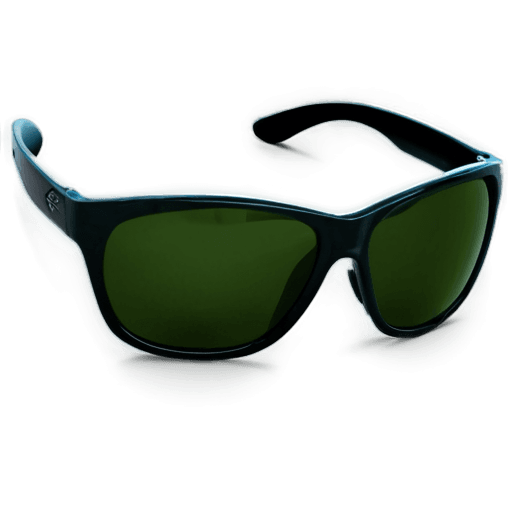 sunglasses png in hd Sunglasses with green lenses on a green background