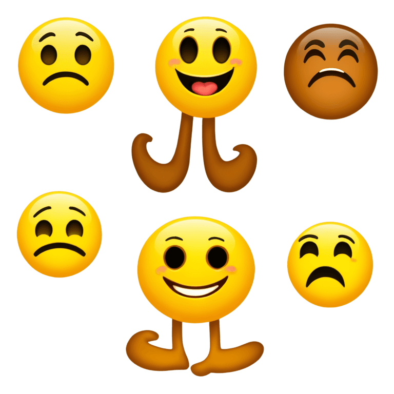 transparent png dirty xxx emojis archives Several smiley faces and sad faces on a yellow background