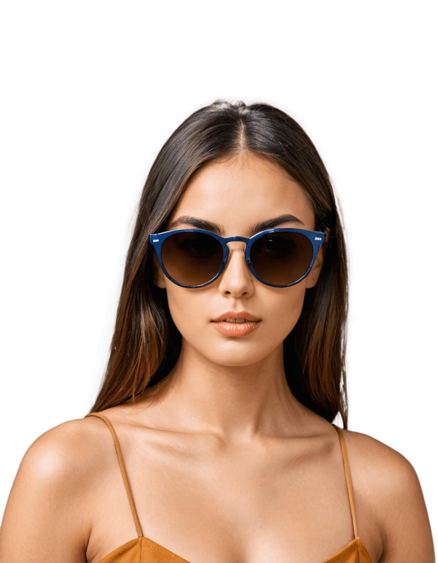 sunglasses,women sunglasses png,designer sunglasses,blue sunglasses,wearing blue sunglasses,circular sunglasses