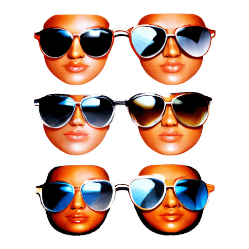 sunglasses,contrast icon,game icon stylized,mirror shades,aviator sunglasses