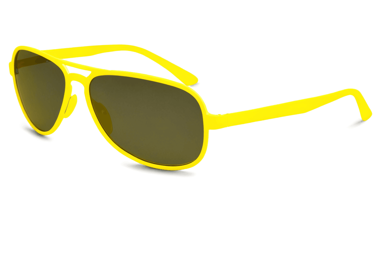 gafas de sol, gafas de sol amarillas, pegatinas estéticas png, gafas deportivas amarillas, fondo amarillo brillante, gafas de sol tecnológicas, gafas de sol digitales