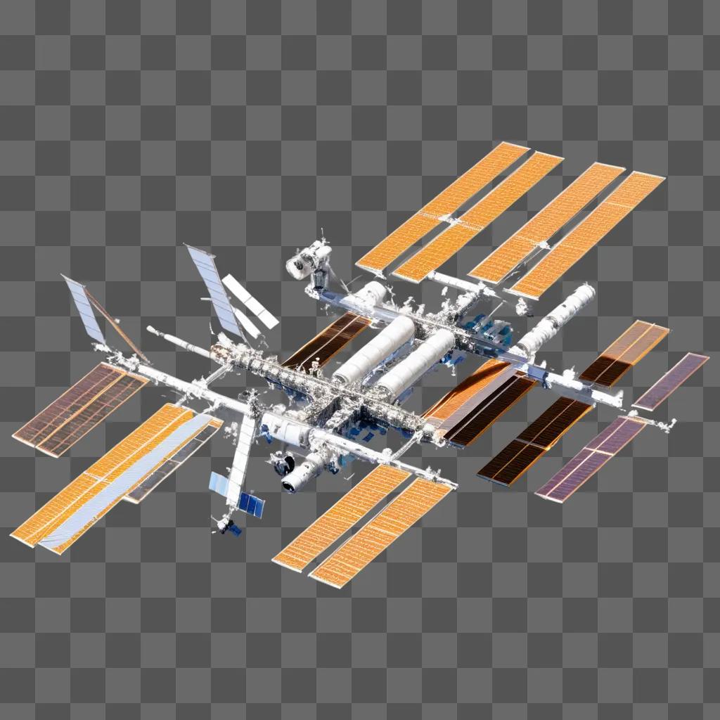 国際宇宙ステーションの3Dモデル