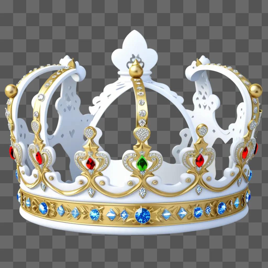 3D rendering of a royal crown