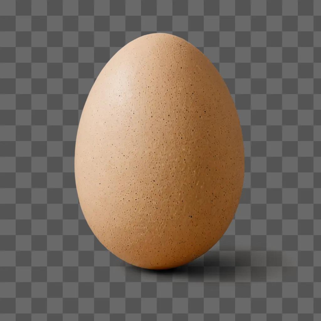 A simple drawing of an egg for kids