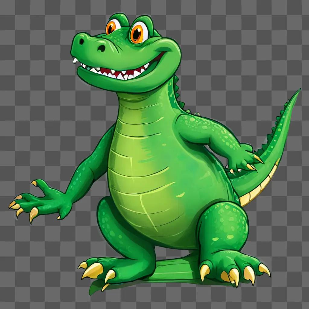 Alligator Drawing For Kids