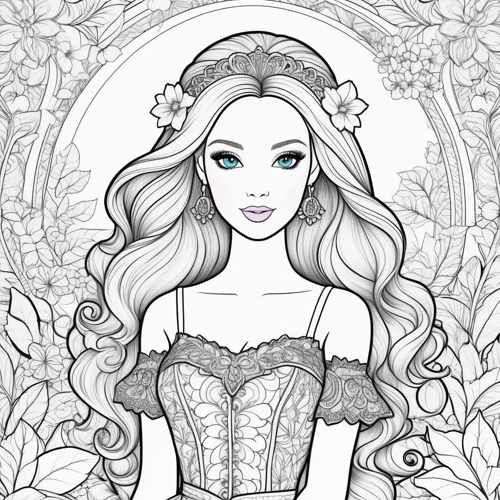 Barbie Coloring Pages for Free