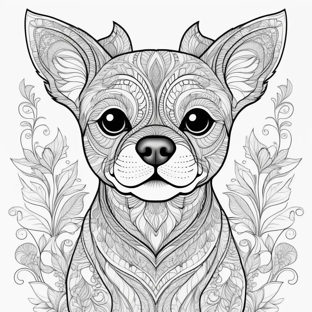 Black and white dog man coloring pages