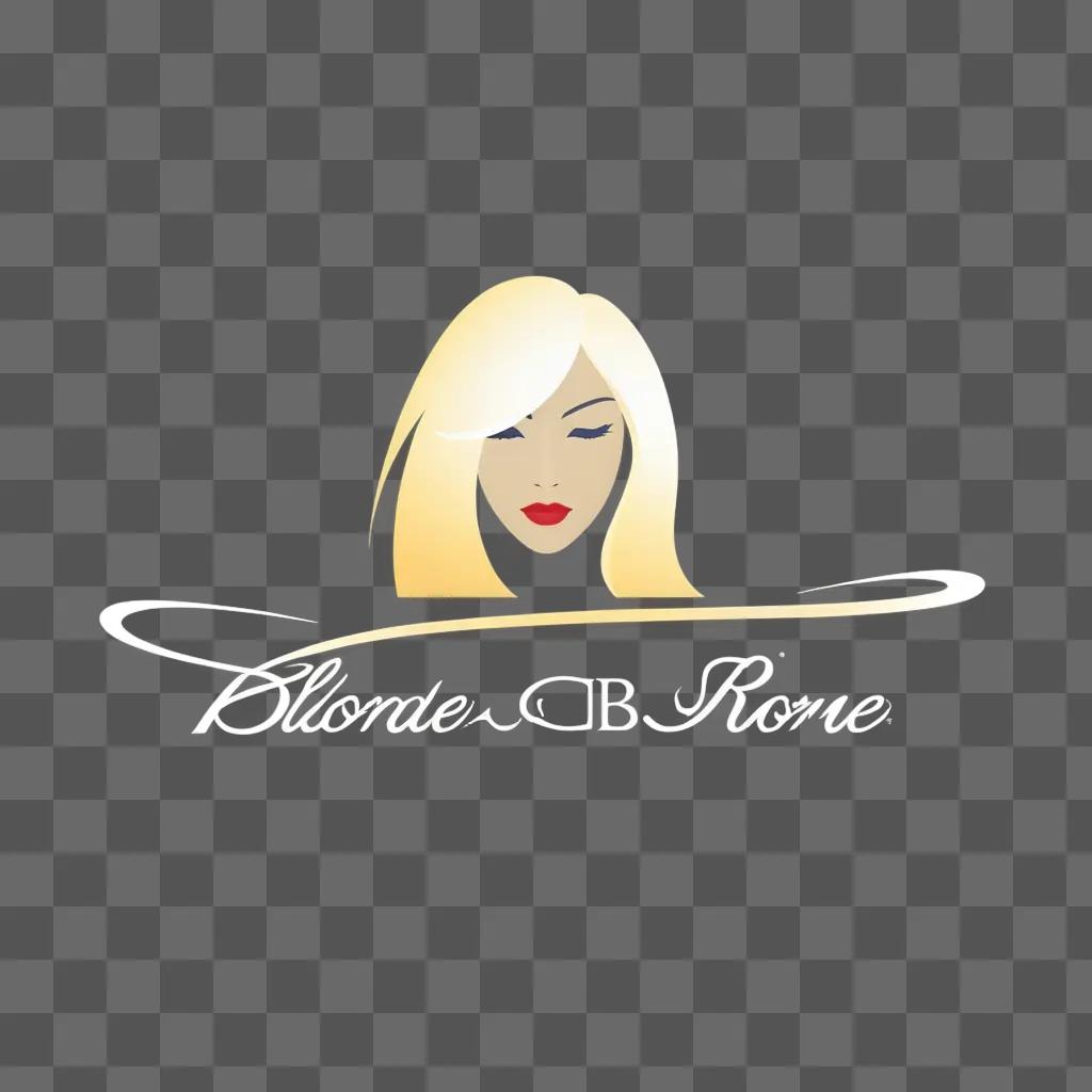 Blonde CB Rones logo design on a beige background