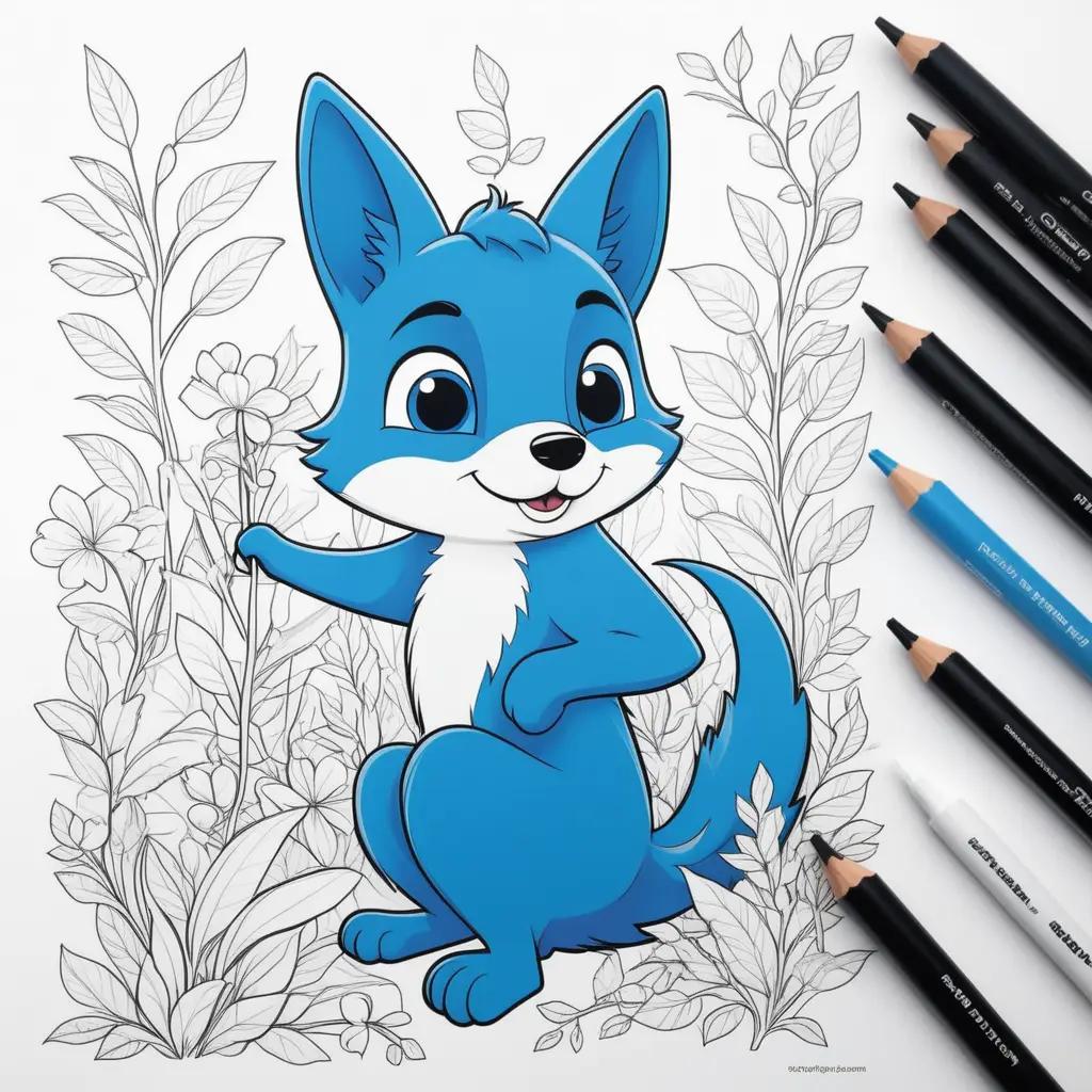 Bluey coloring pages for kids, free to print