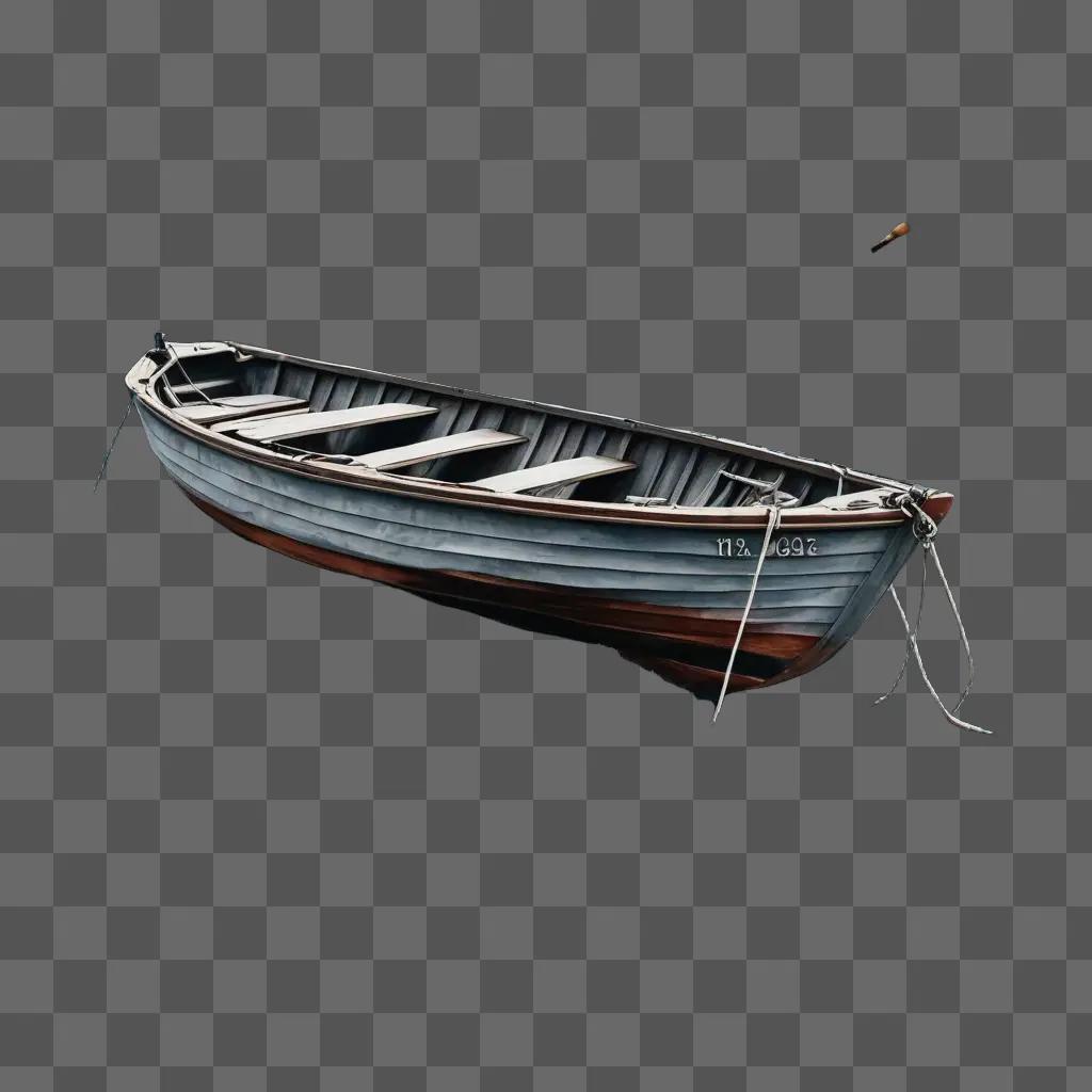 Boat drawing realistic