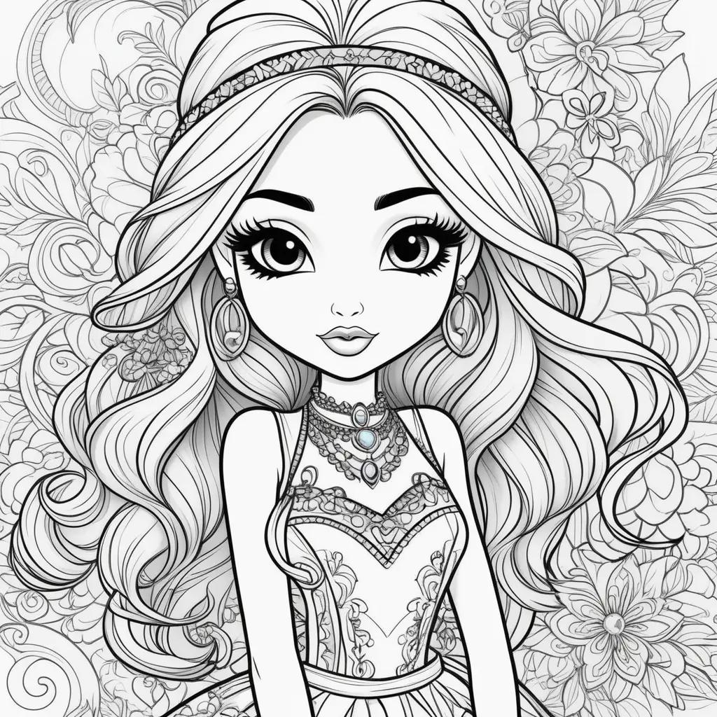 Bratz Coloring Pages: A Collection of Coloring Books and Coloring Pages