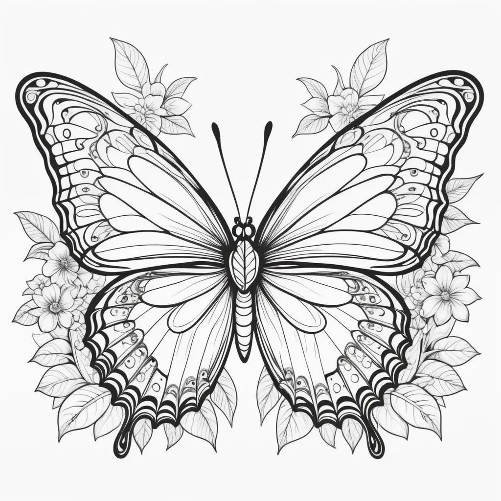 Butterfly Coloring Pages - Coloring Book