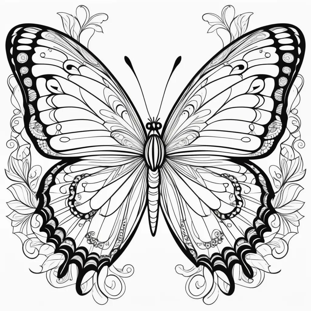 Butterfly Coloring Pages: A Collection of Free Printables