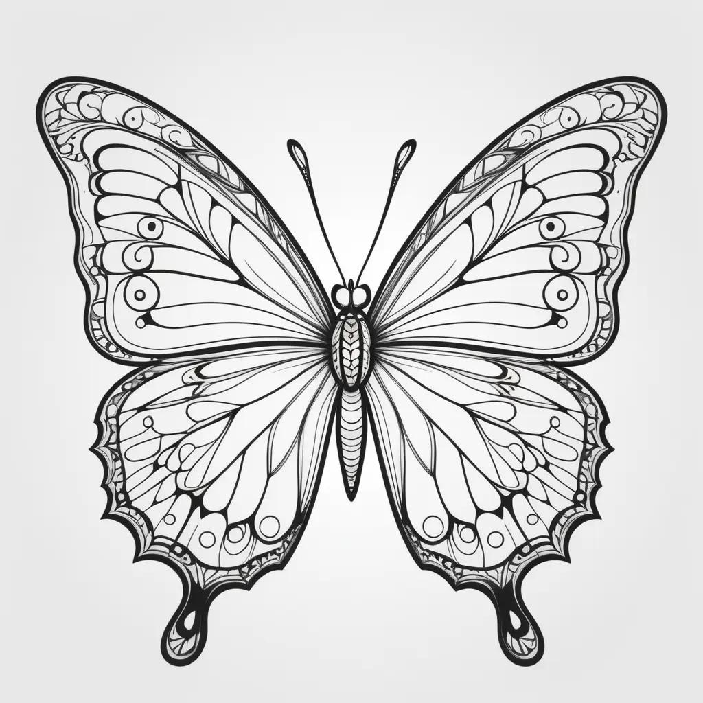 Butterfly Coloring Pages: Free Coloring Pages For Kids