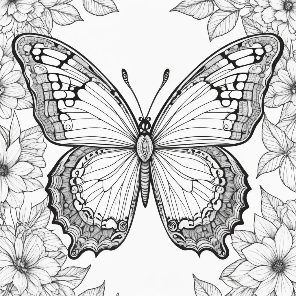 Butterfly Coloring Pages to Print