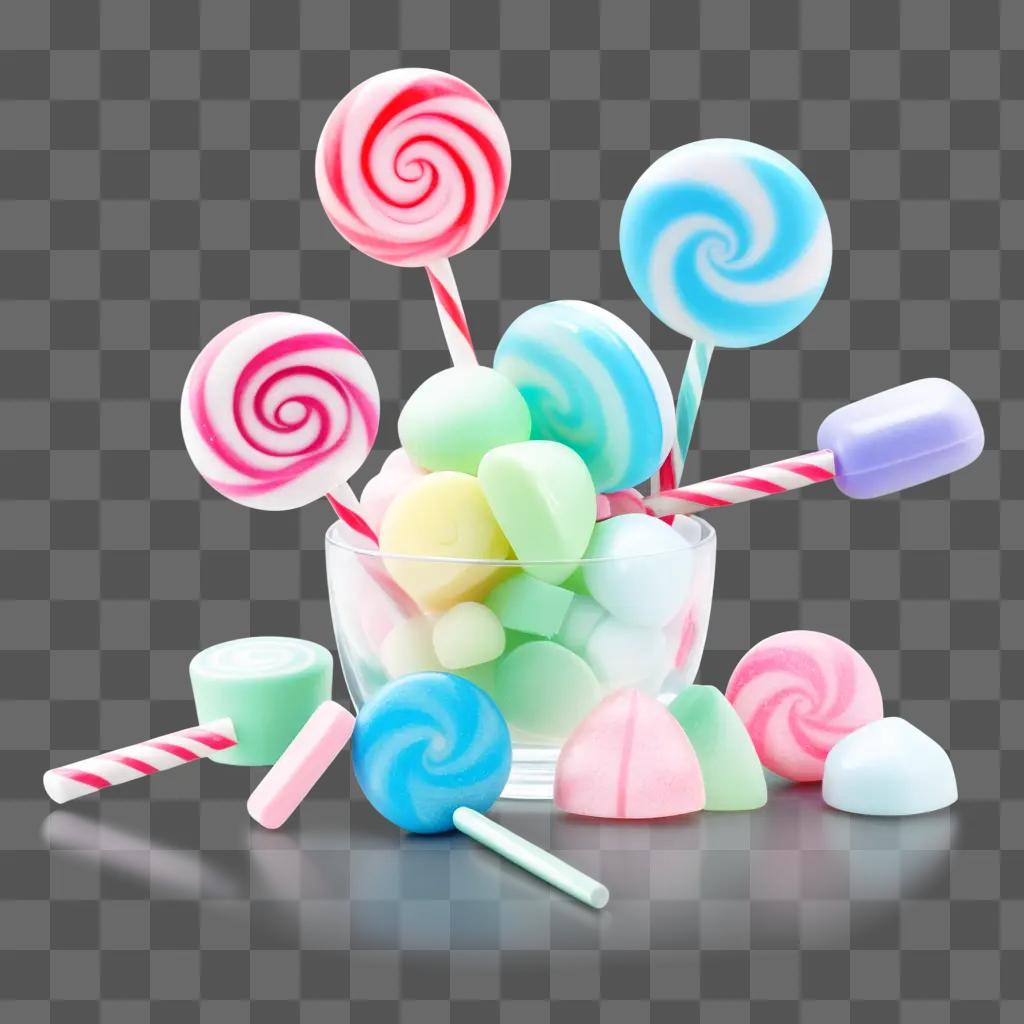 Candy is transparent in this artful depiction