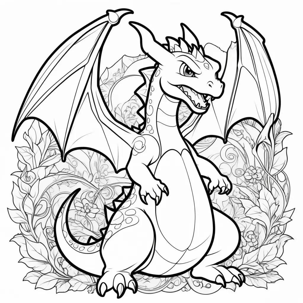 Charizard Coloring Pages for Kids