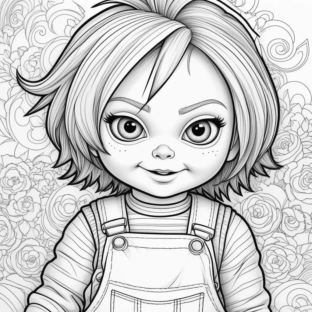 Chucky Coloring Pages: A colorful collection of Chucky illustrations