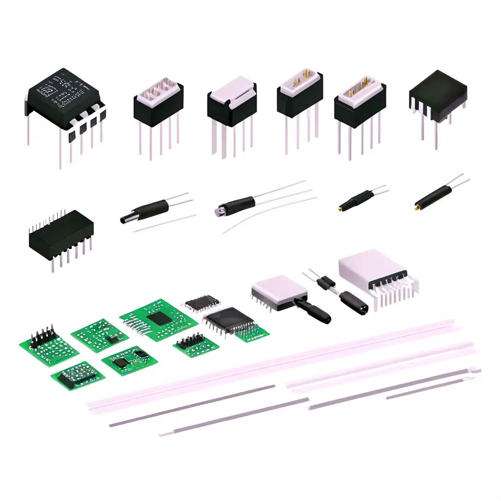 ClipArts Electronic Components and Electronics Parts