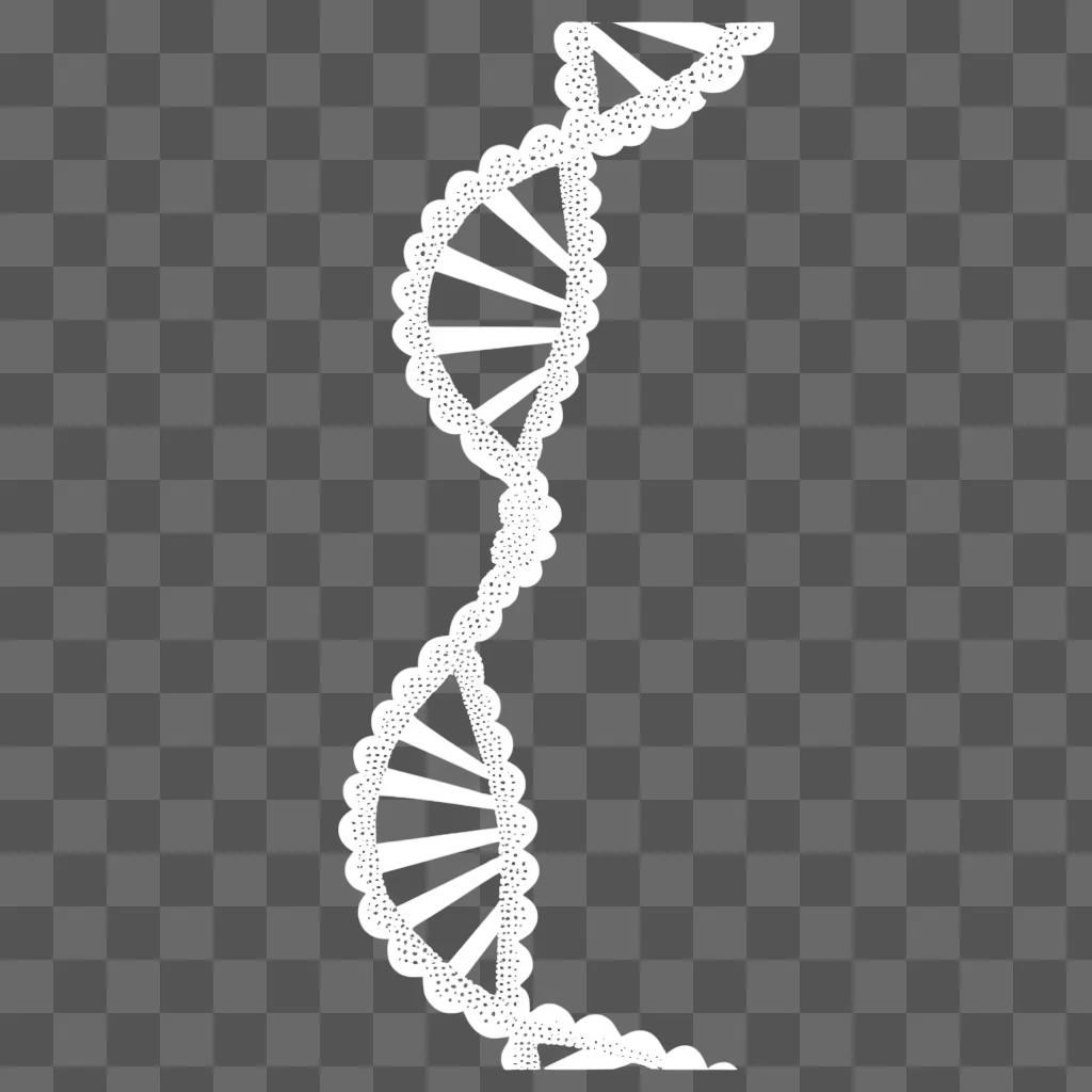 DNAヘリックスのクリップアート